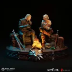 Image de l'article The Witcher 3 Remastered relance cette statue Geralt et Ciri limitée à 500 exemplaires