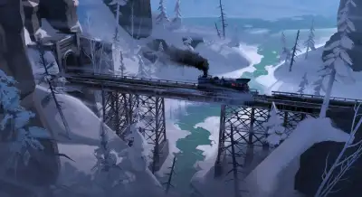 Image de l'article The Long Dark Iron Road arrive aujourd'hui, voici l'heure de sortie en France