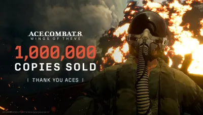 Image de l'article ACE COMBAT 8 dépasse le million de ventes et signe le meilleur démarrage de la franchise en 30 ans
