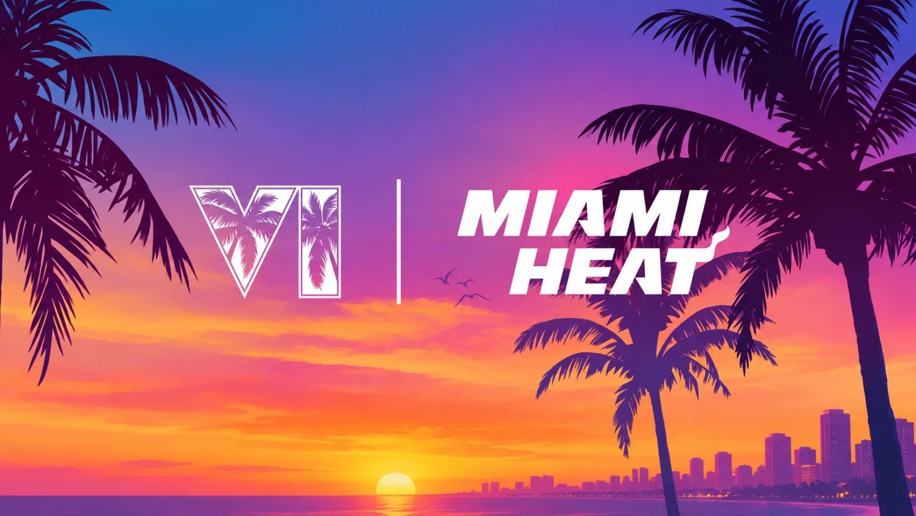 Image de l'article GTA 6 approche à grand pas, l'équipe de NBA Miami Heat va jouer aux couleurs de Vice City