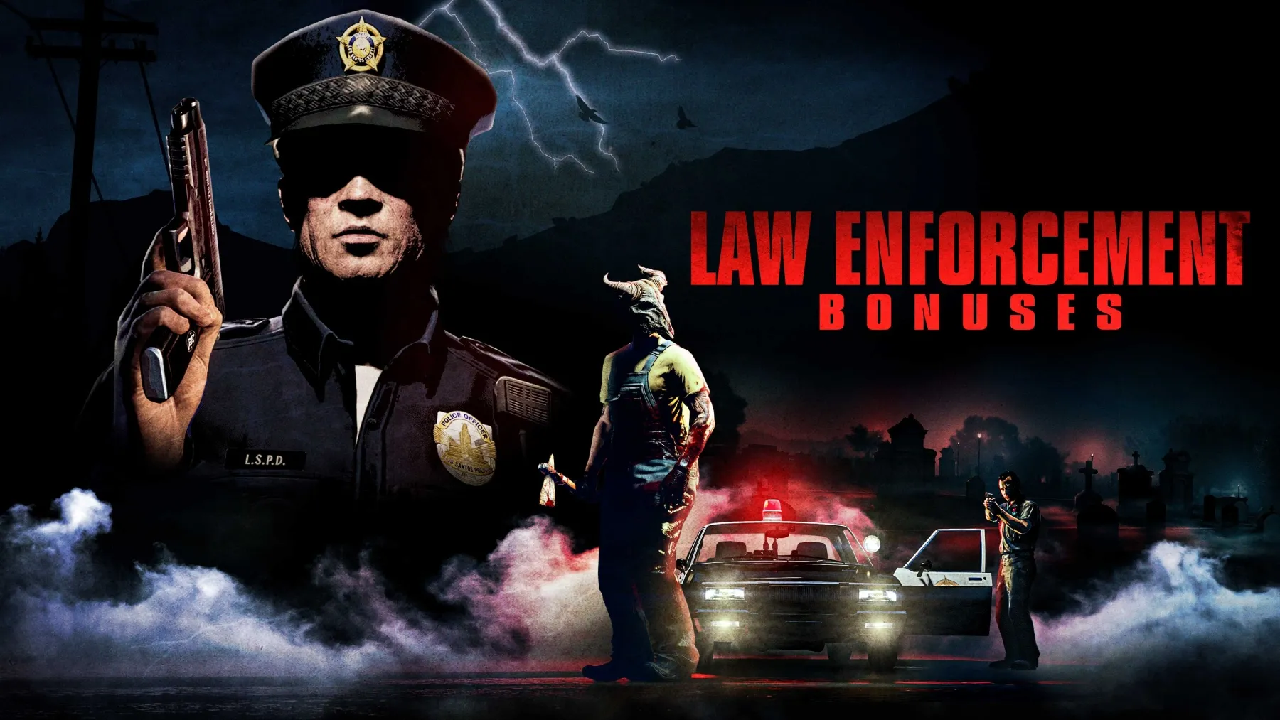 Image de l'article GTA Online célèbre Halloween tout le mois d’octobre avec des récompenses, zombies et GTA$ bonus
