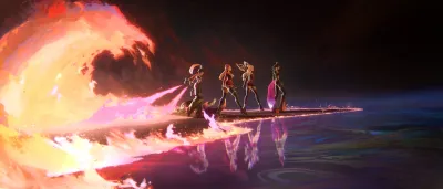 Image de l'article K/DA fait son grand retour après six ans avec FIRESTARTER, un nouveau clip signé Fortiche