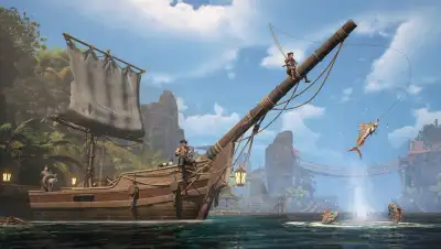Image de l'article Keelblade, un jeu de pirates en monde ouvert qui mélange Sea of Thieves et Dark Souls