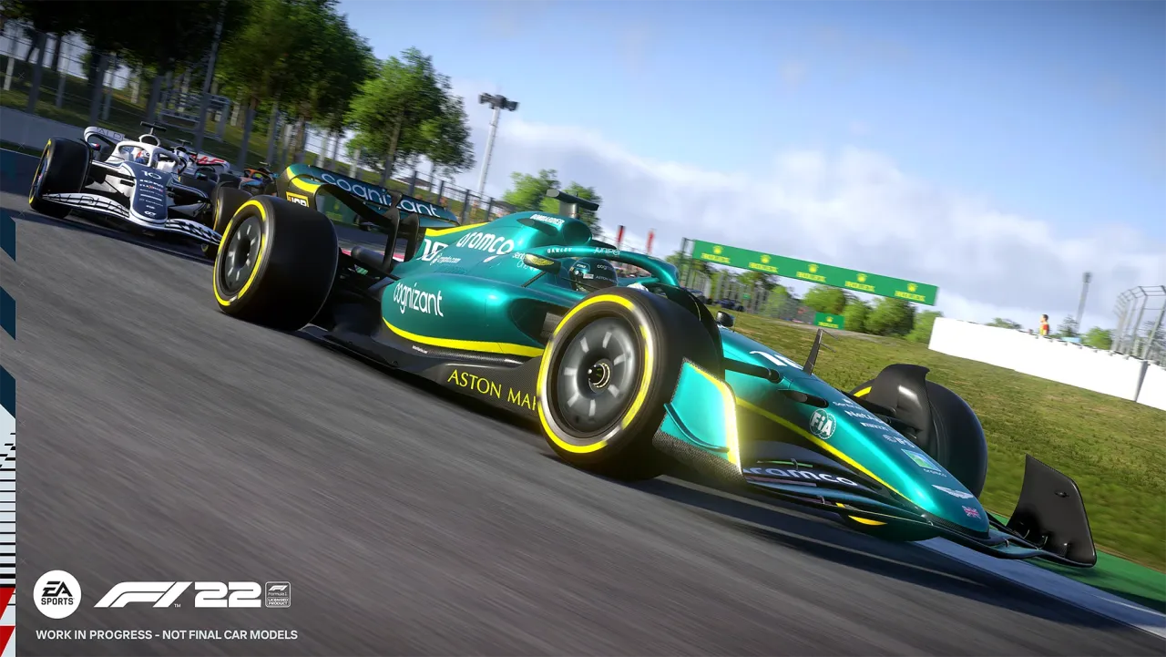 Image de l'article EA Sports F1 22 vous fait vivre la course