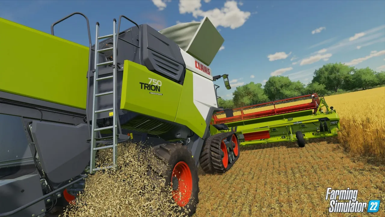 Image de l'article la CLAAS TRION annoncée dans Farming Simulator 22