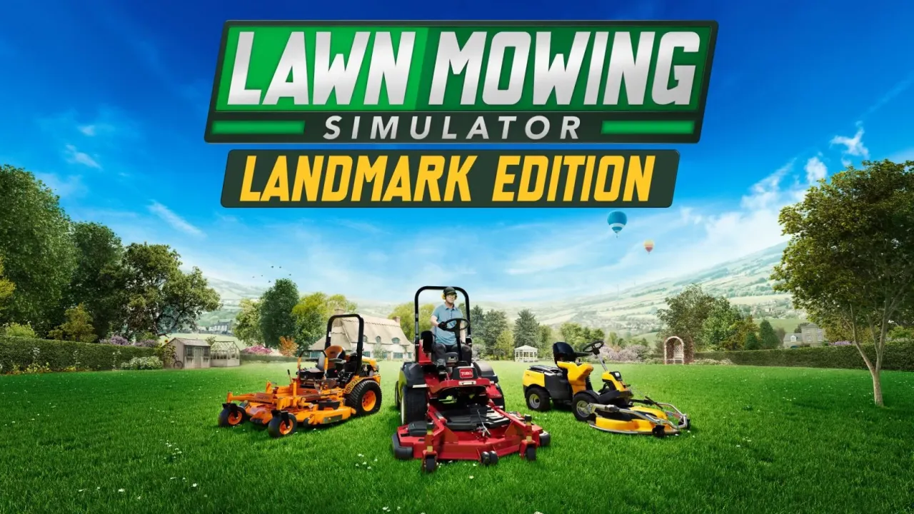 Image de l'article Lawn Mowing Simulator bientôt sur Switch!