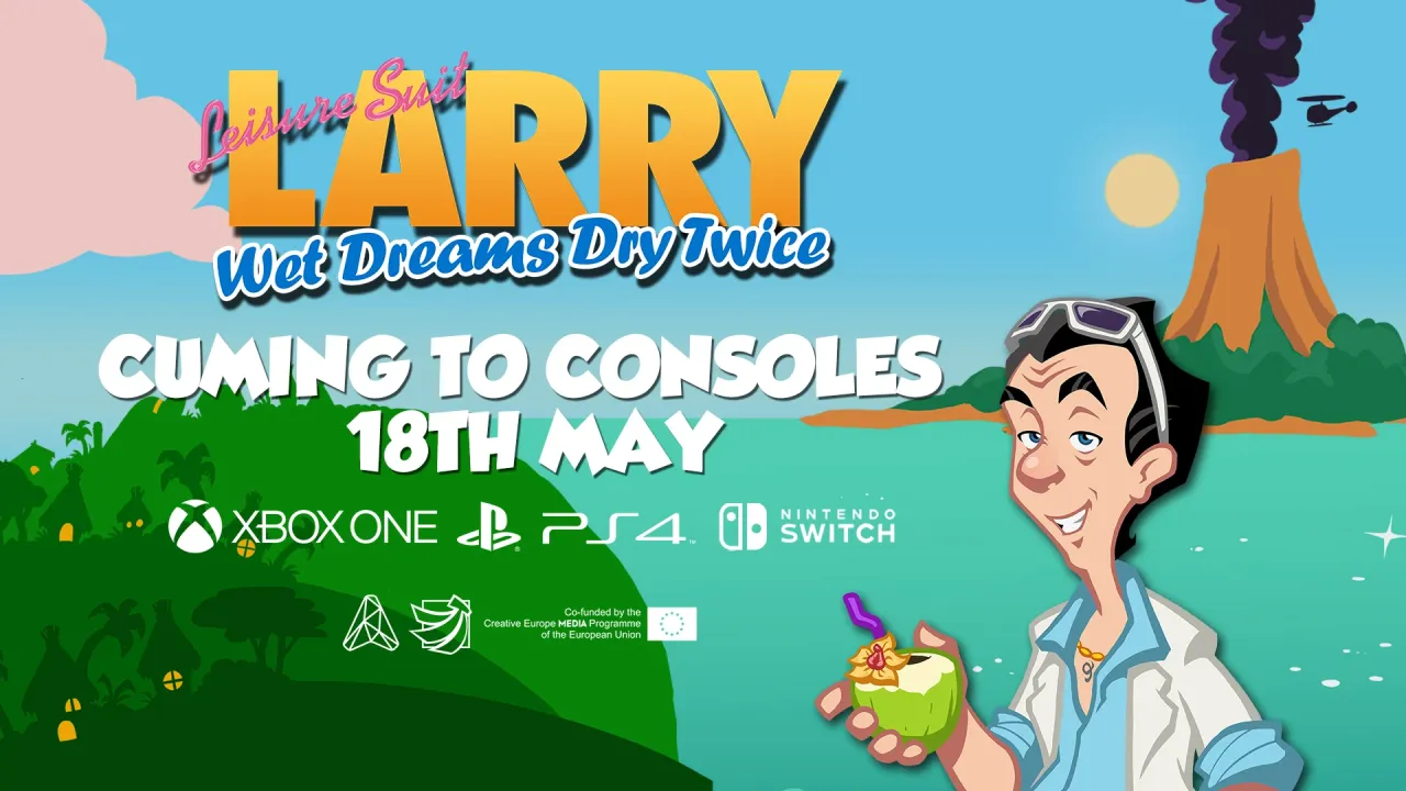 Image de l'article Leisure suit larry : Wet dreams dry twice sur console