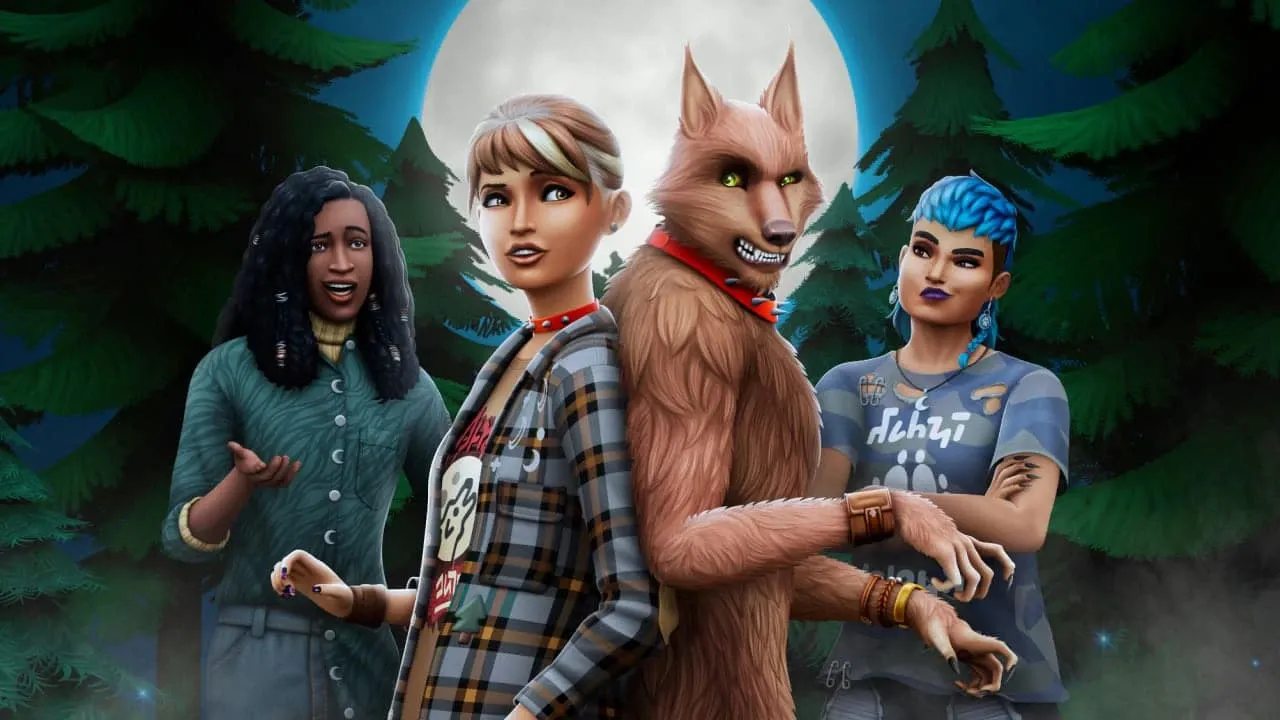 Image de l'articleLes Sims 4 dévoilent le DLC Loups-Garous