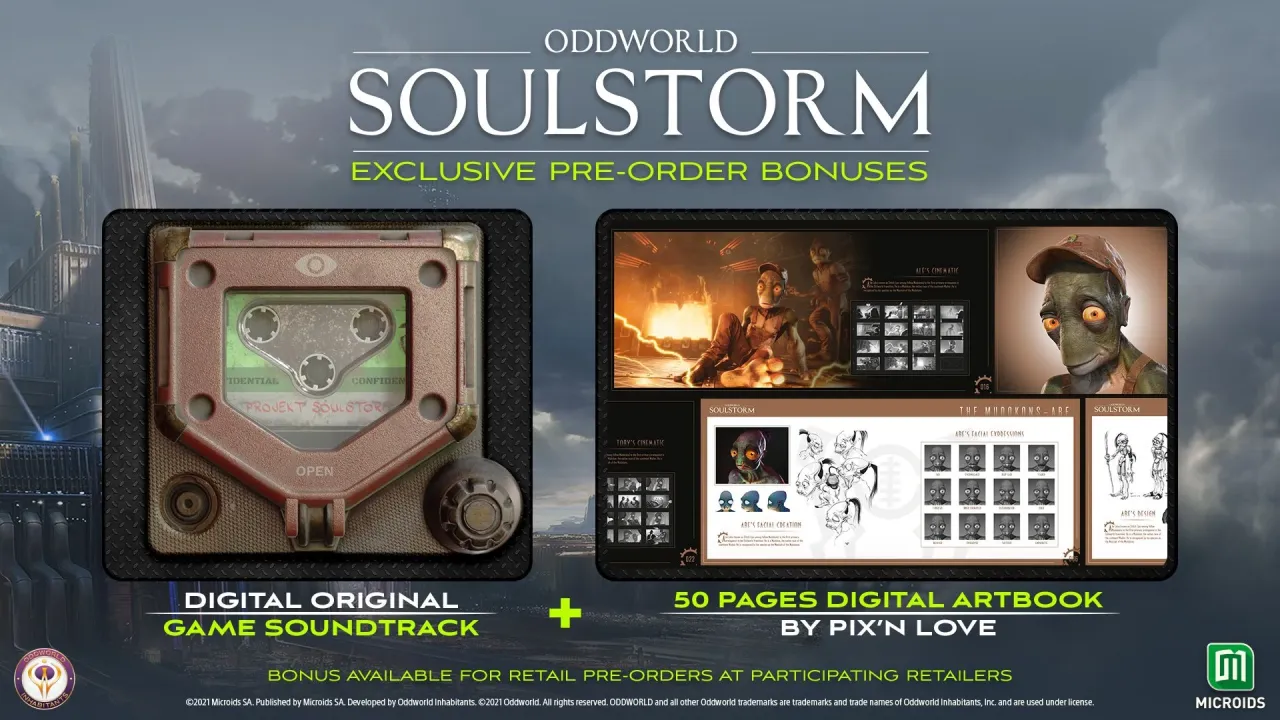 Image de l'articleArrivé prochaine de Oddworld: Soulstorm sur PS4 et PS5