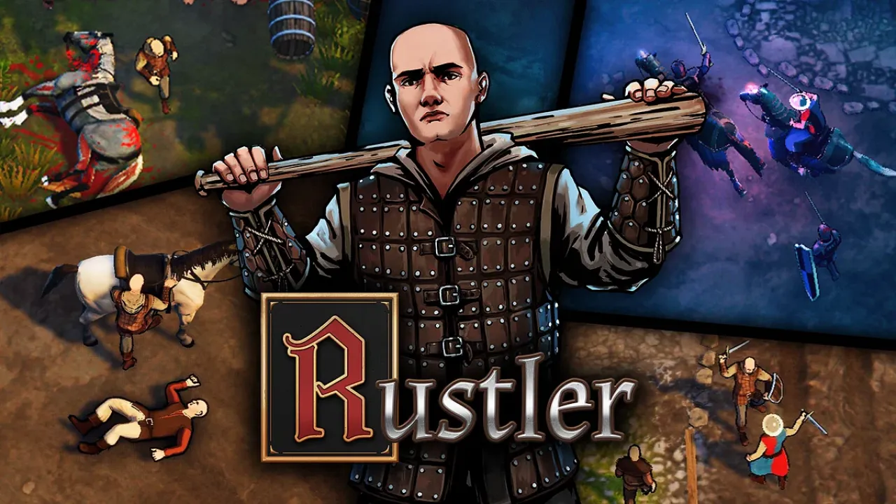 Image de l'article Rustler, le GTA-Like Médiéval bientôt en version physique