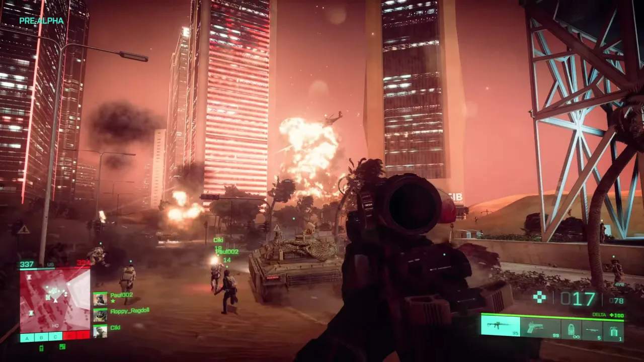 Image de l'article E3 Trailer de gameplay de Battlefield 2042