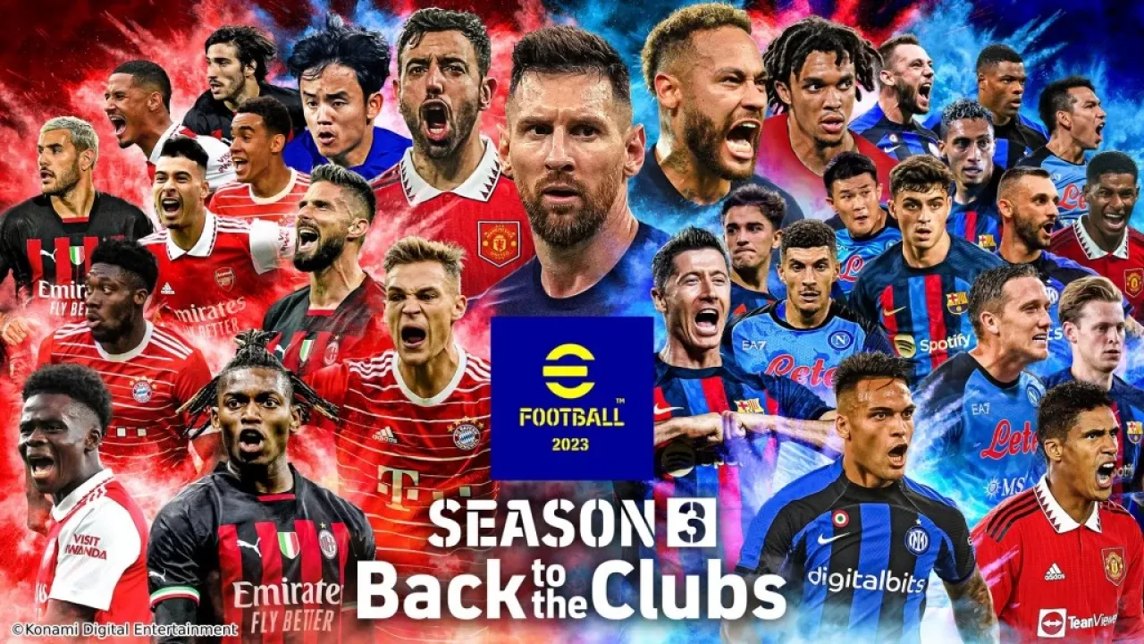Image de l'article eFootball™ 2023 : le retour des les ligues nationales dans « Back to the Clubs » !