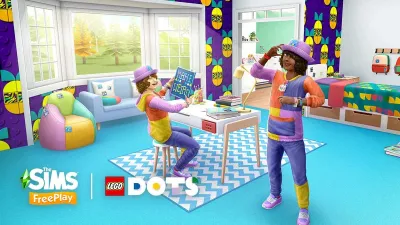 Image de l'articleLes Sims FreePlay et LEGO DOTS s’associent
