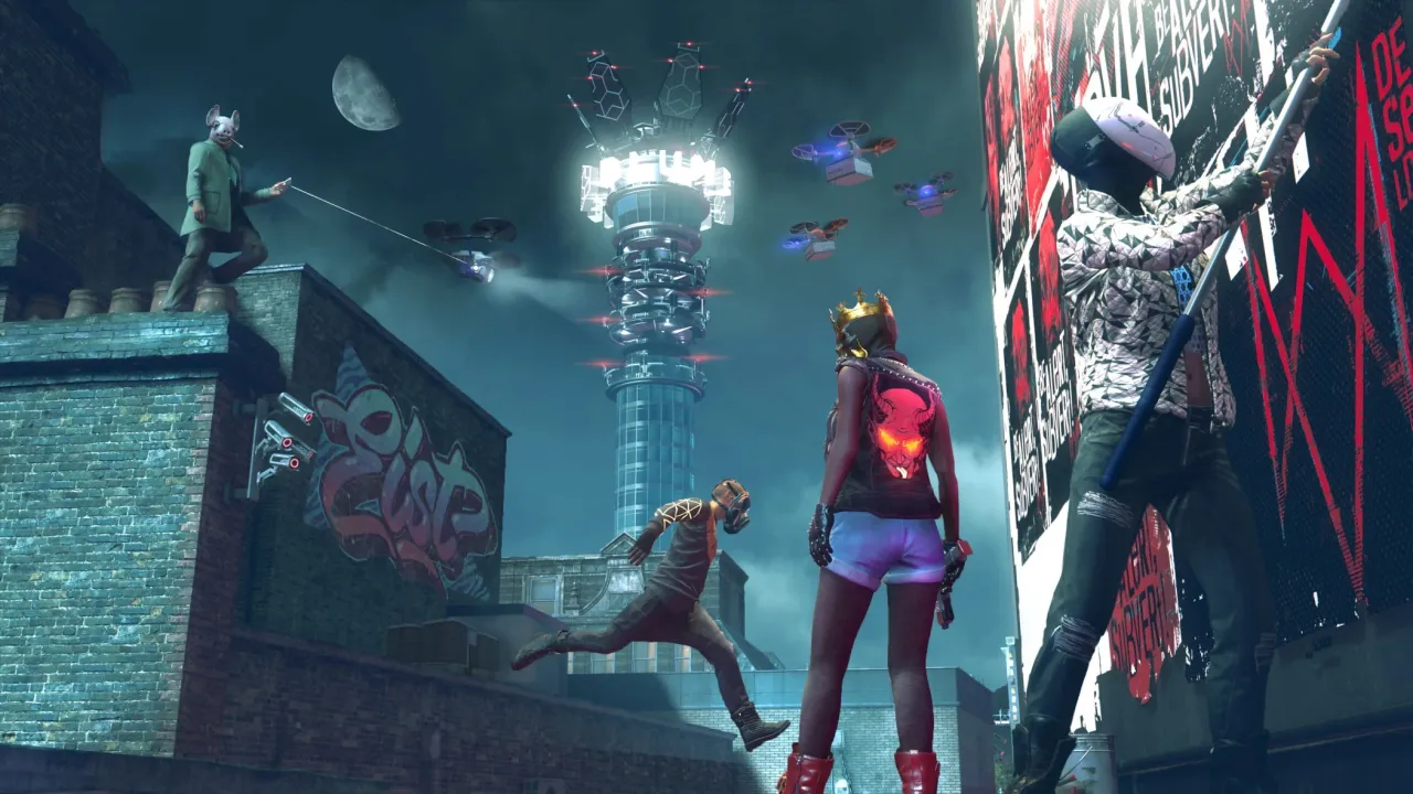 Image de l'article Watch Dogs Legion, lancement du multijoueur en vidéo !