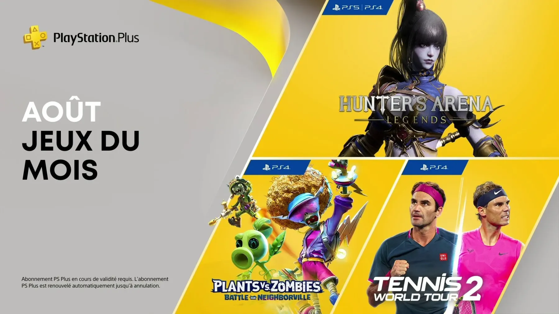 Image de l'article Playstation Plus, liste des jeux du mois Août 2021