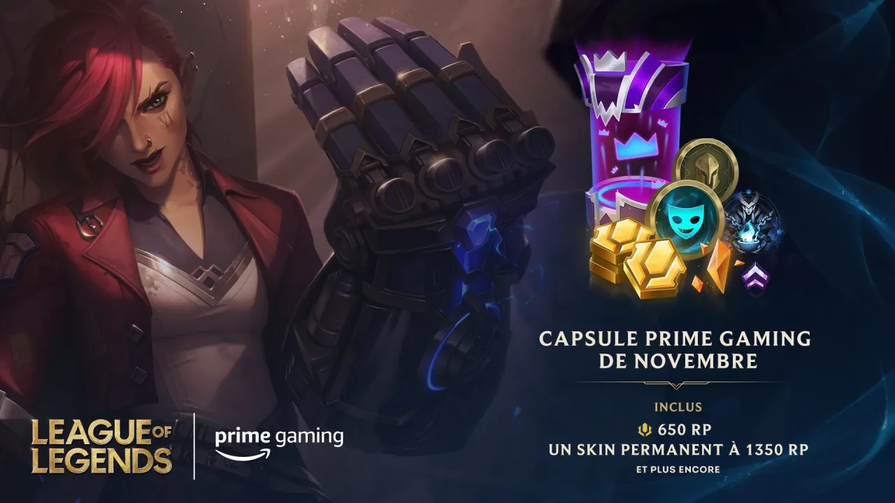 Image de l'article PrimeGaming et Riot s’associent