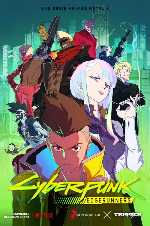 Jaquette de la série Cyberpunk : Edgerunners