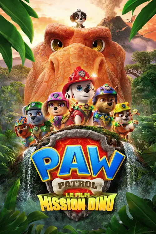 Jaquette du film La Pat’ Patrouille : Le film mission Dino