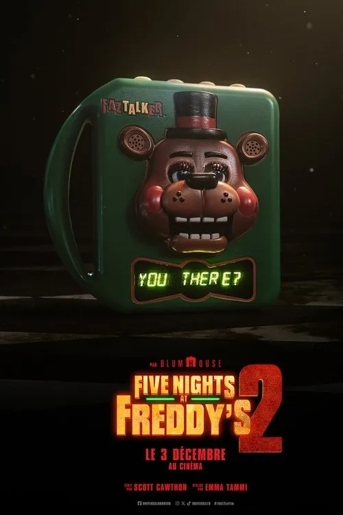 Jaquette du film Five Nights at Freddy's 2