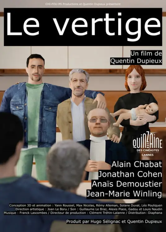 Jaquette du film Le Vertige