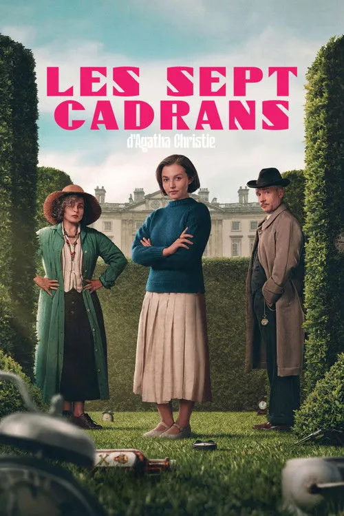 Jaquette de la série Les sept cadrans d'Agatha Christie