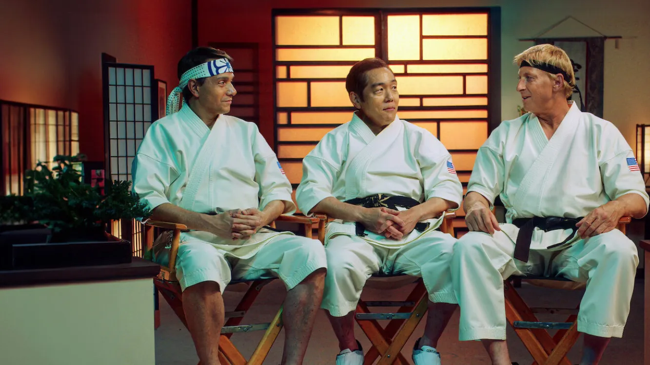Image de la série Cobra Kai VI : À l'intérieur du dojo