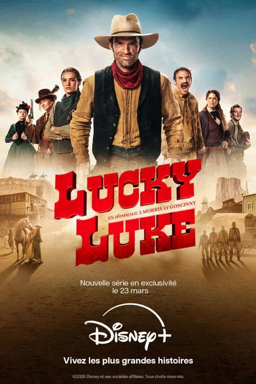 Jaquette de la série Lucky Luke