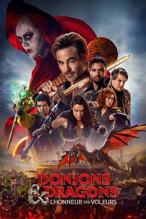 Jaquette du film Donjons & Dragons : l'Honneur des voleurs