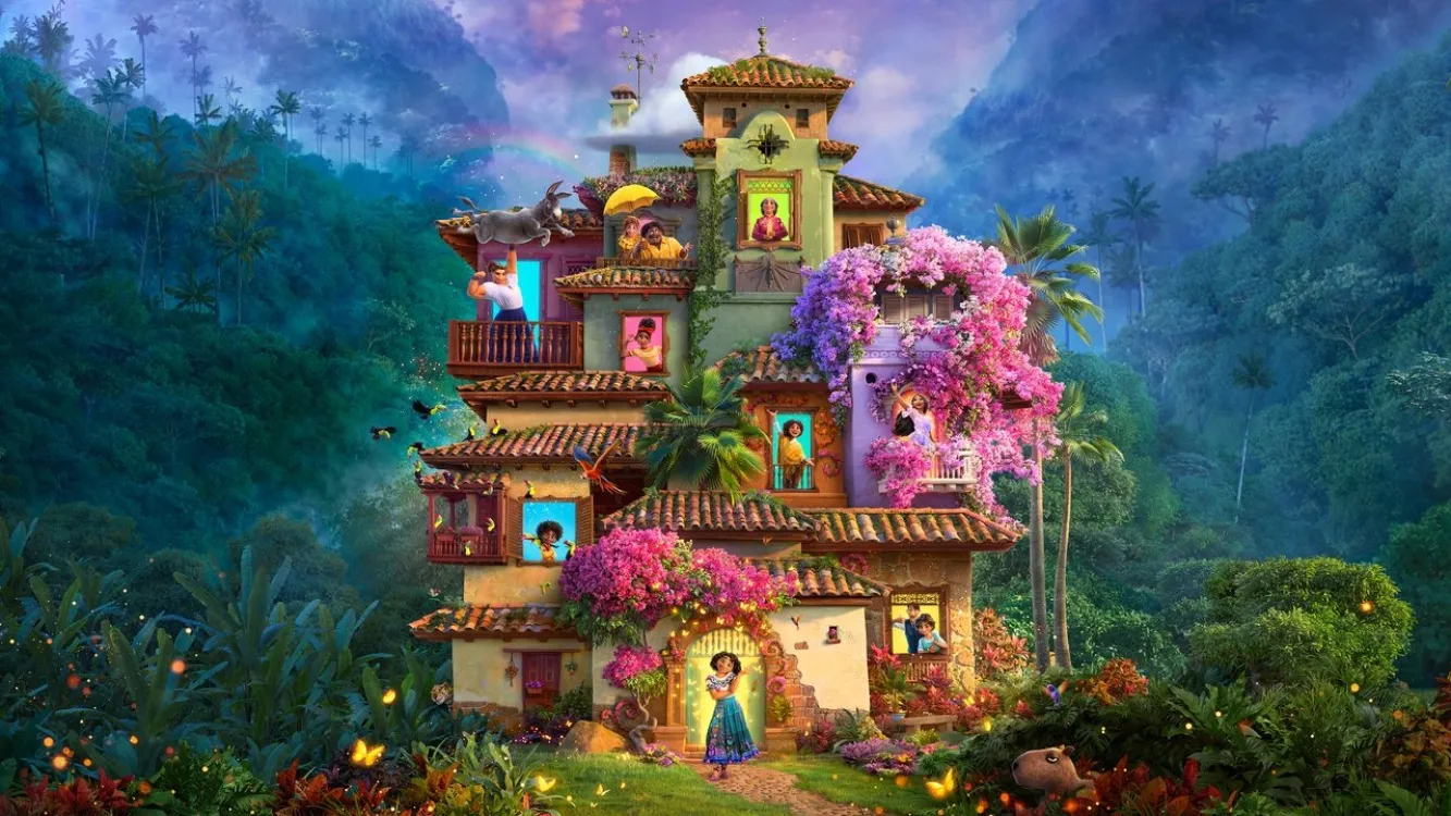 Image Encanto, la fantastique famille Madrigal