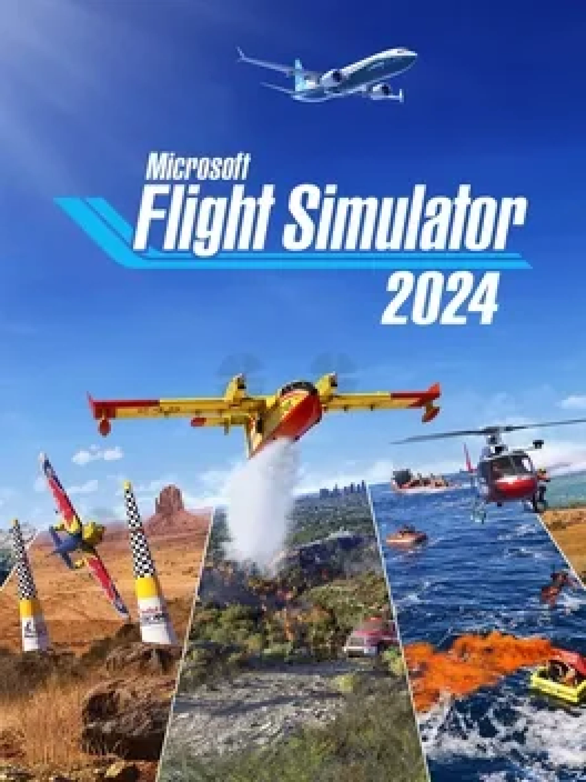 Jaquette du jeu Microsoft Flight Simulator 2024