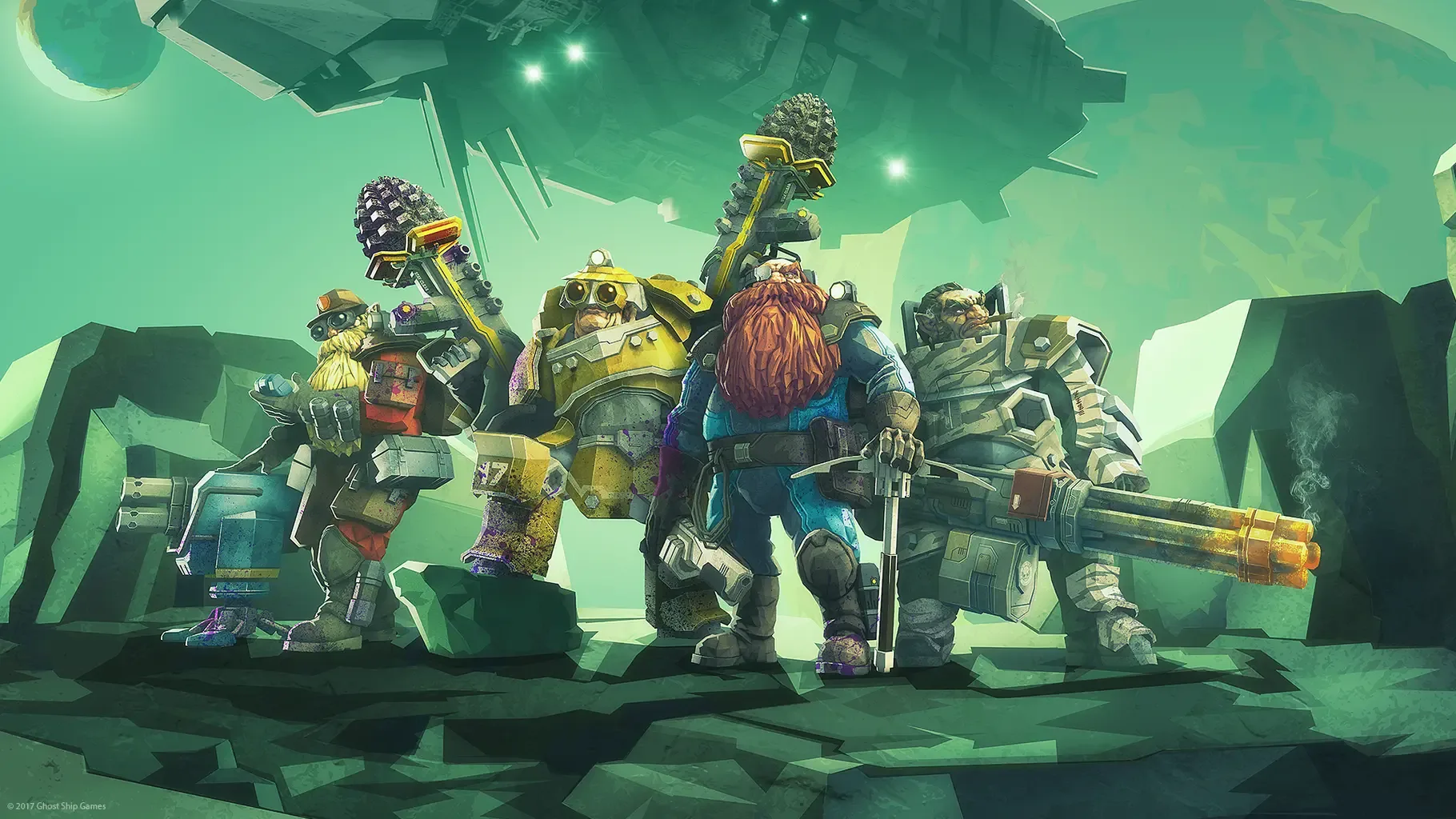 Trailer officiel du jeu Deep Rock Galactic