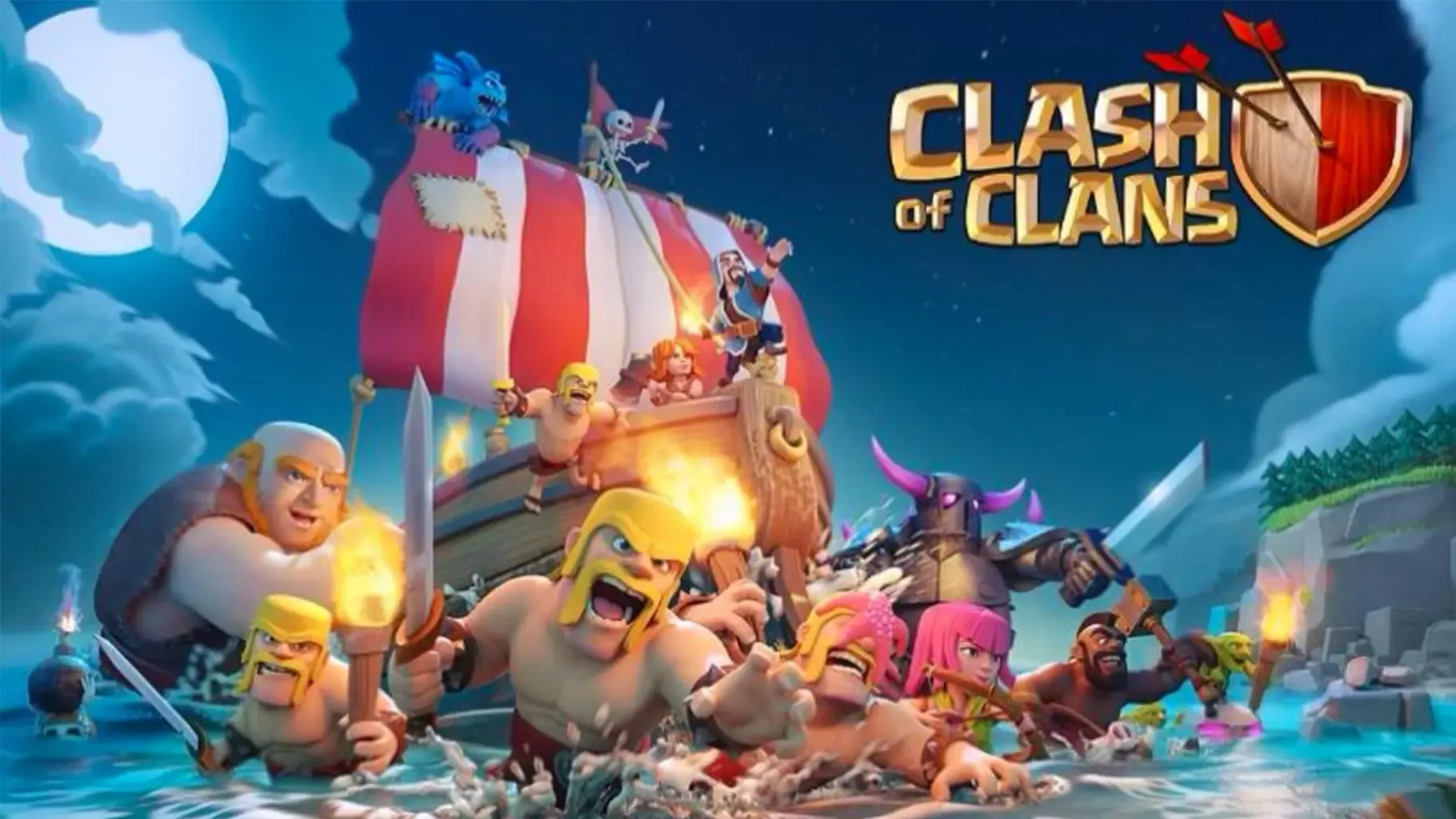 Trailer officiel du jeu Clash of Clans