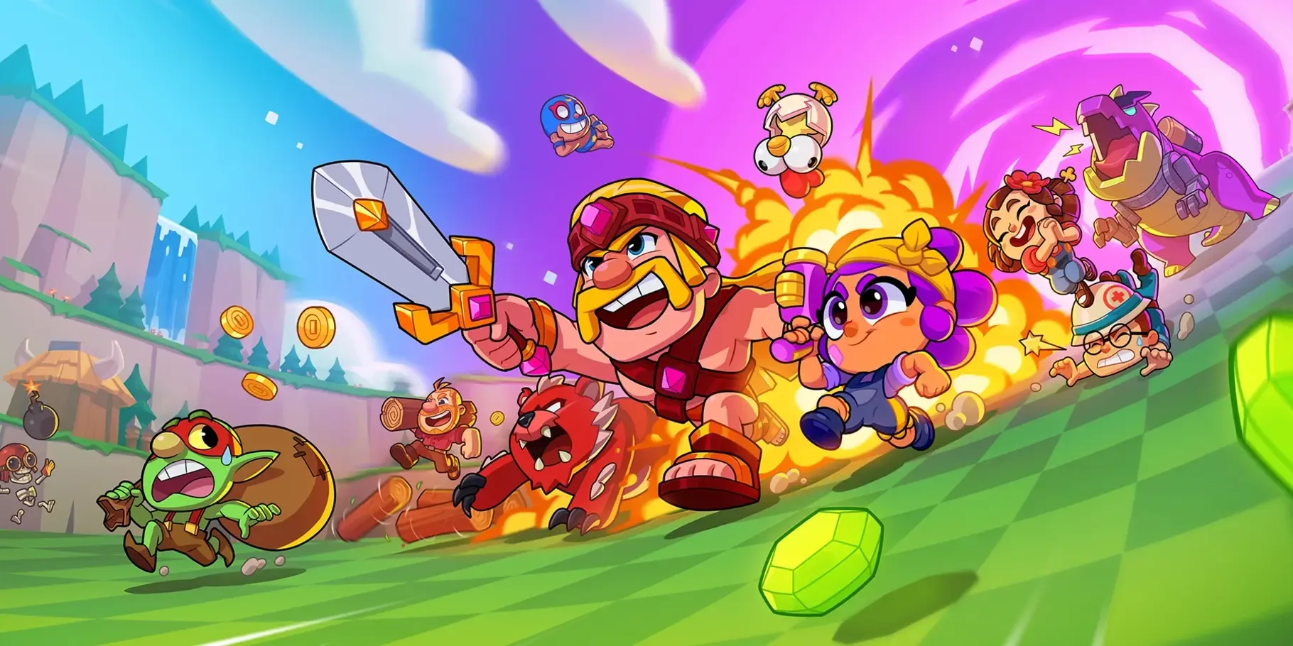 Trailer officiel du jeu Squad Busters