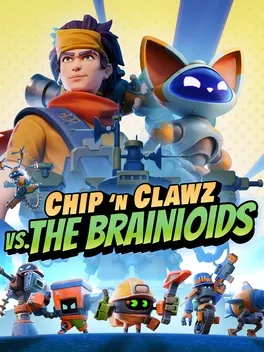 Jaquette du jeu Chip ‘n Clawz vs. The Brainioids Jaquette du jeu Chip ‘n Clawz vs. The Brainioids