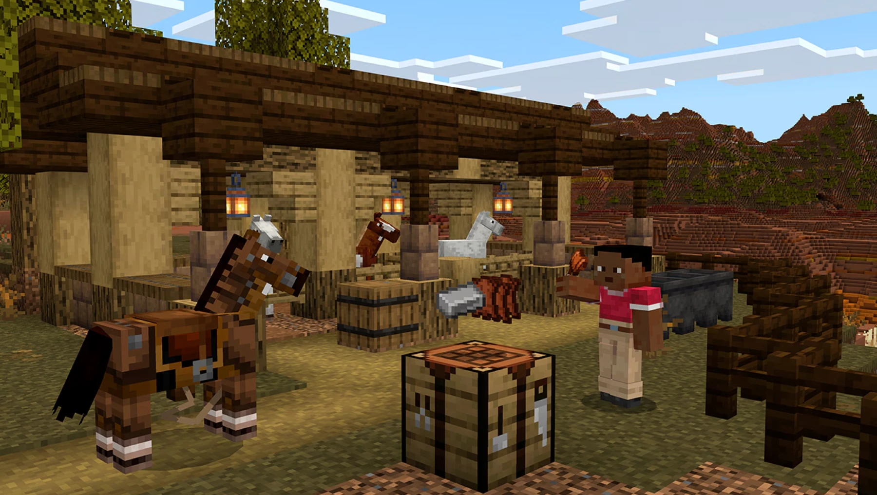 Après 15 ans, Minecraft permet enfin de créer des selles