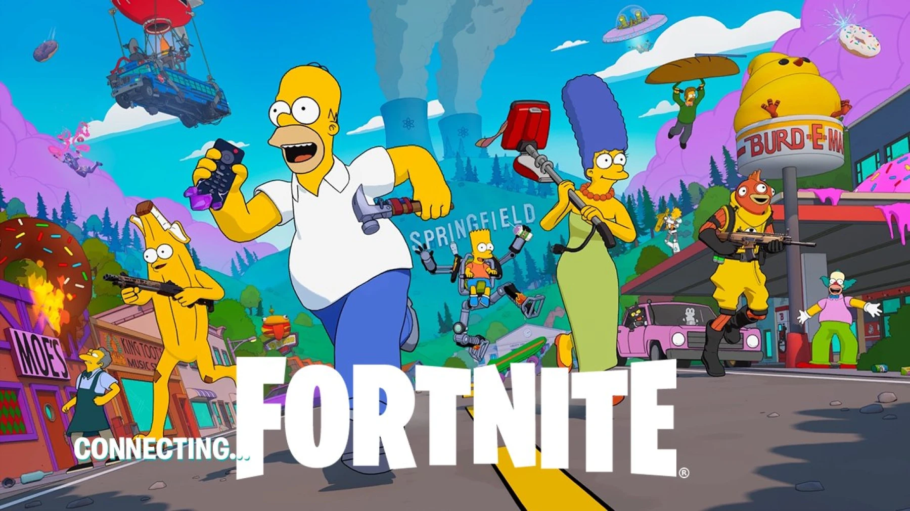 Fortnite x Les Simpson Fortnite x Les Simpson