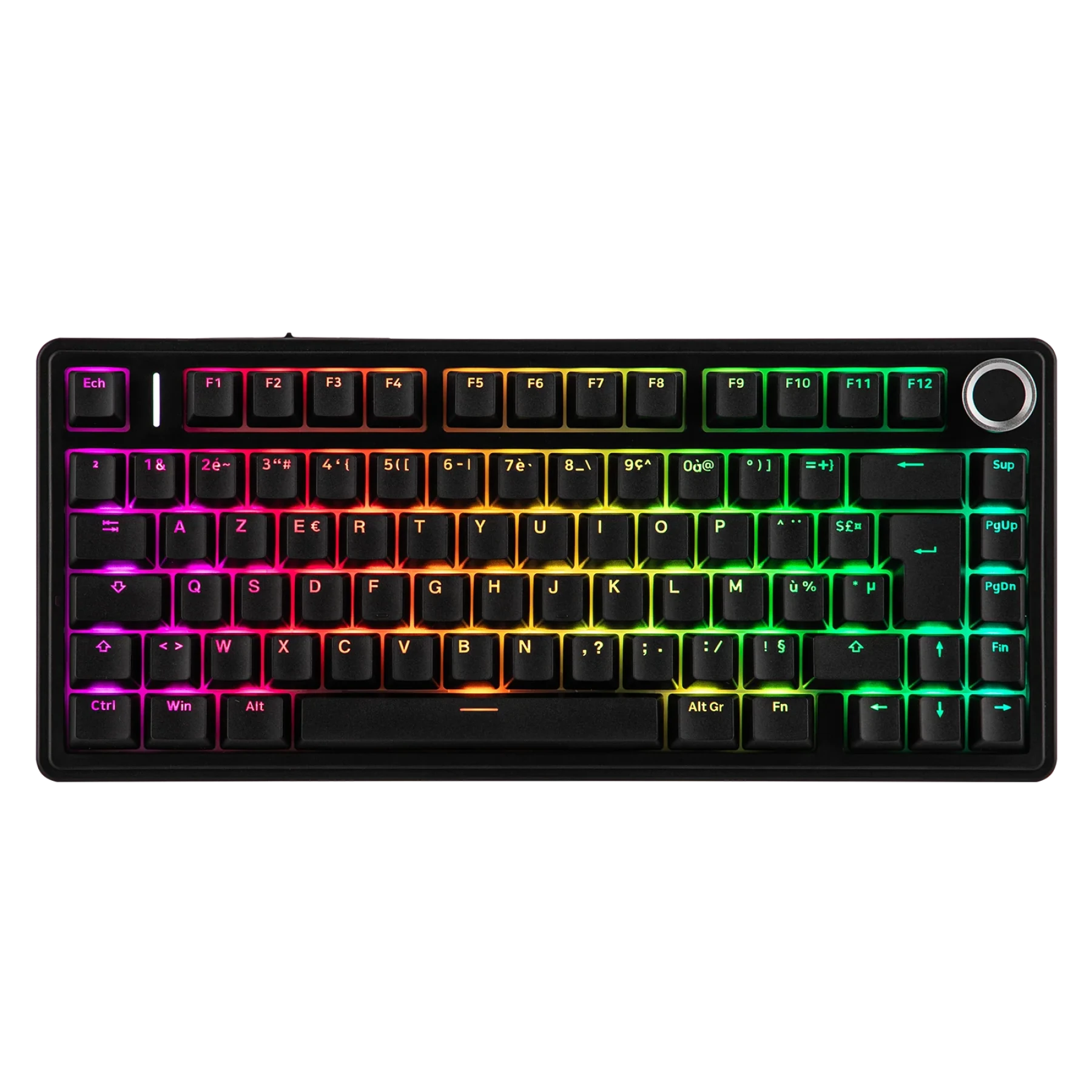 Image de Test Epomaker x Aula F75 : Le clavier mécanique custom est enfin en AZERTY