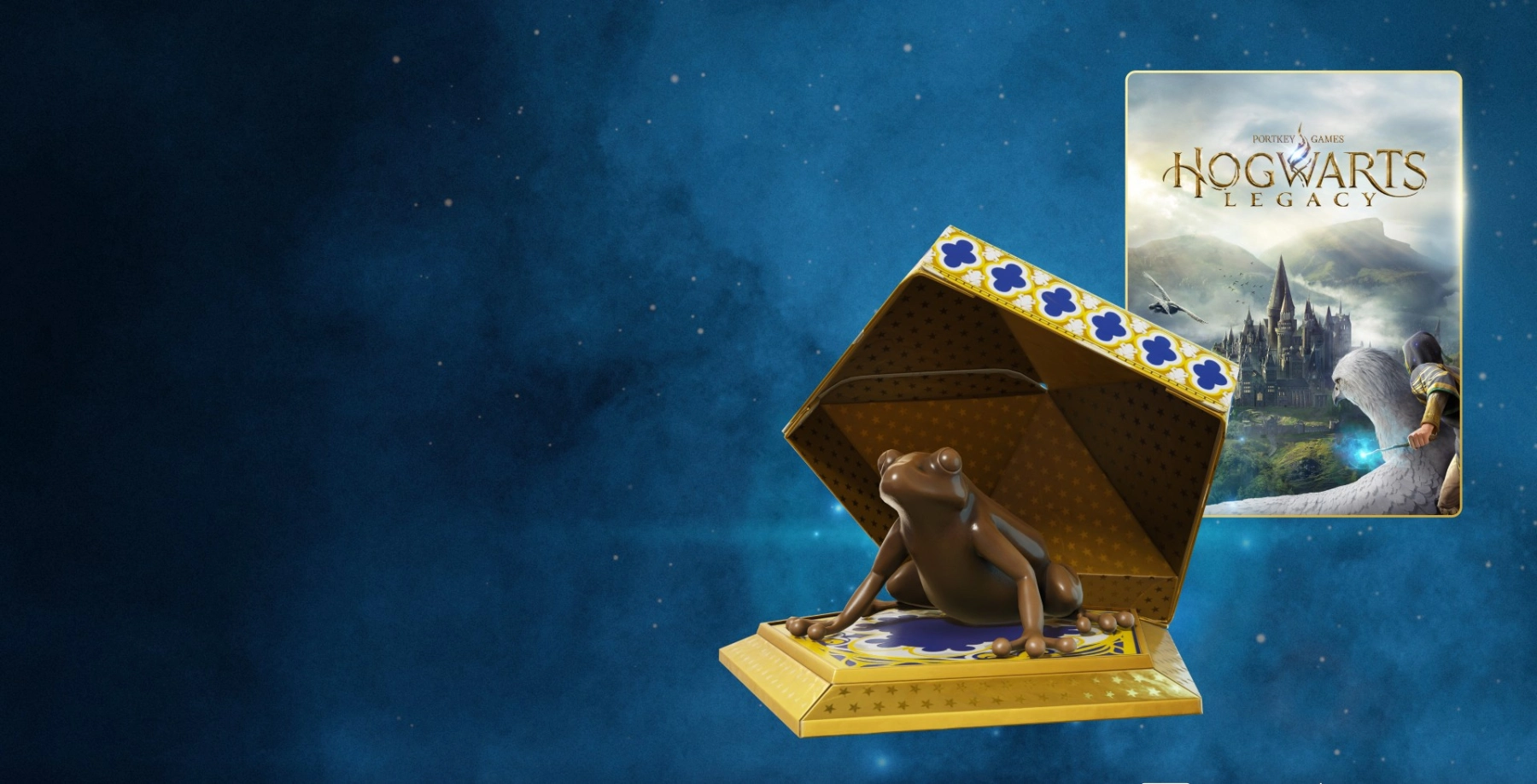 Image de l'article Fortnite : Comment débloquer la Chocogrenouille grâce à Hogwarts Legacy