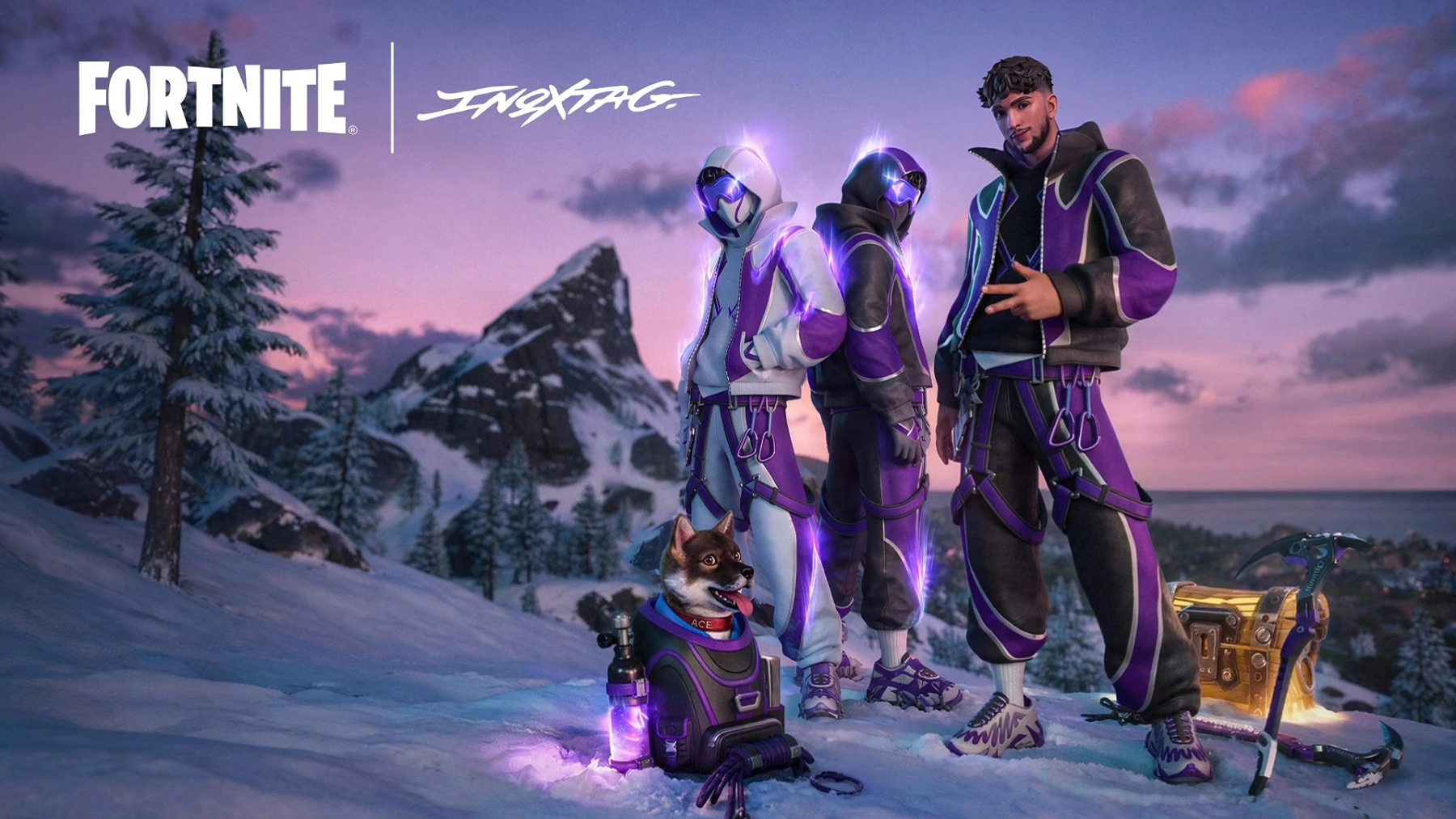 Fortnite x Inoxtag: Des skins et des cadeaux gratuits Twitch
