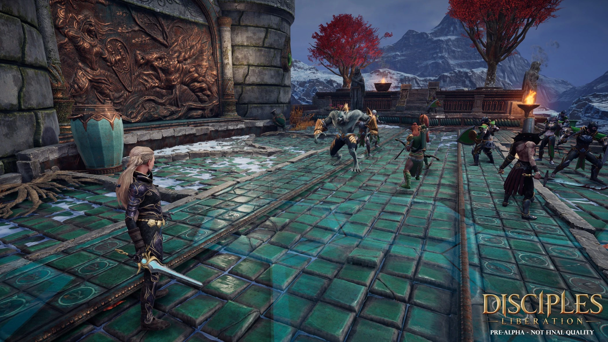 Disciples Liberation gameplay - INFINITY AREA Un premier aperçu du gameplay de Disciples: Liberation