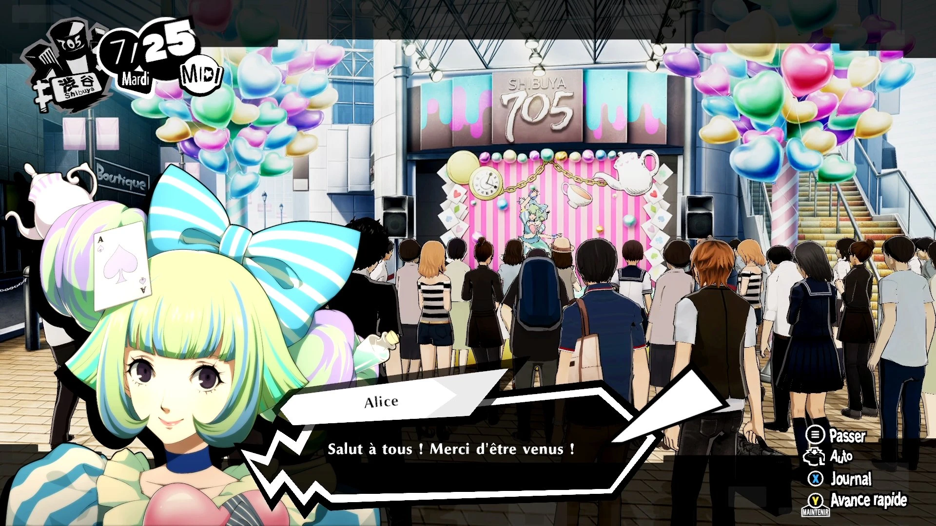 Persona 5 Striker - INFINITY AREA Persona 5 Striker – un müso qui déchire !