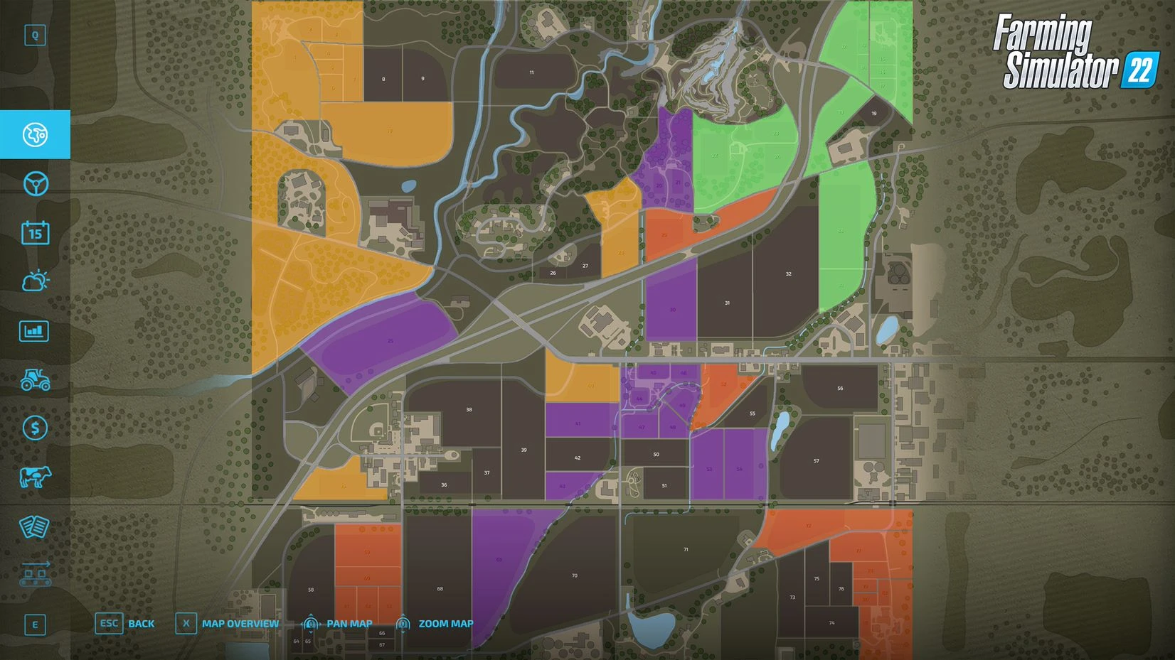 Farming Simulator 2022 exemple de carte Farming Simulator 22 bénéficiera du cross-play