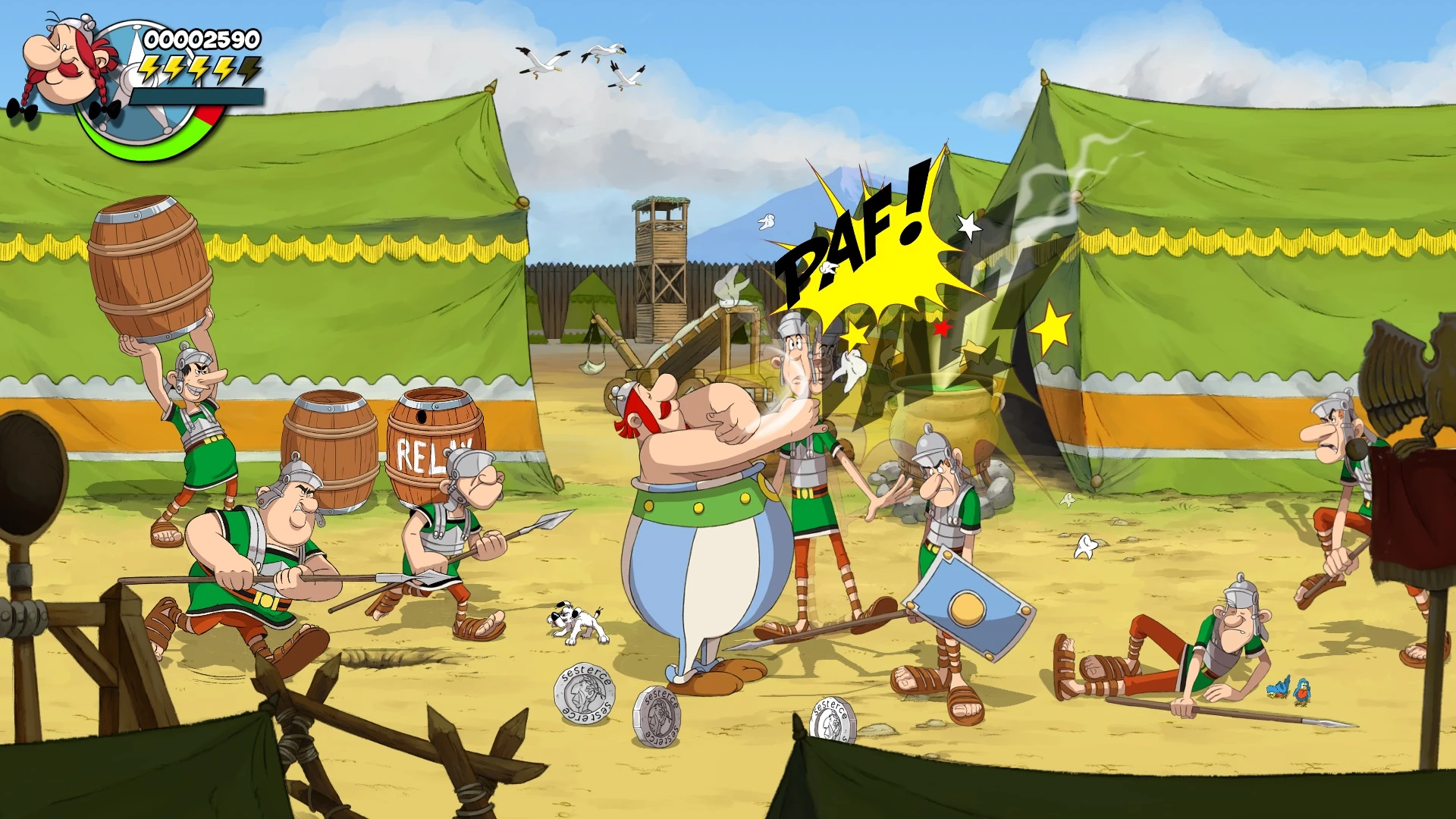 Asterix et Obelix baffez les tous - INFINITY AREA Microids dévoile Astérix Obélix : Baffez-les tous