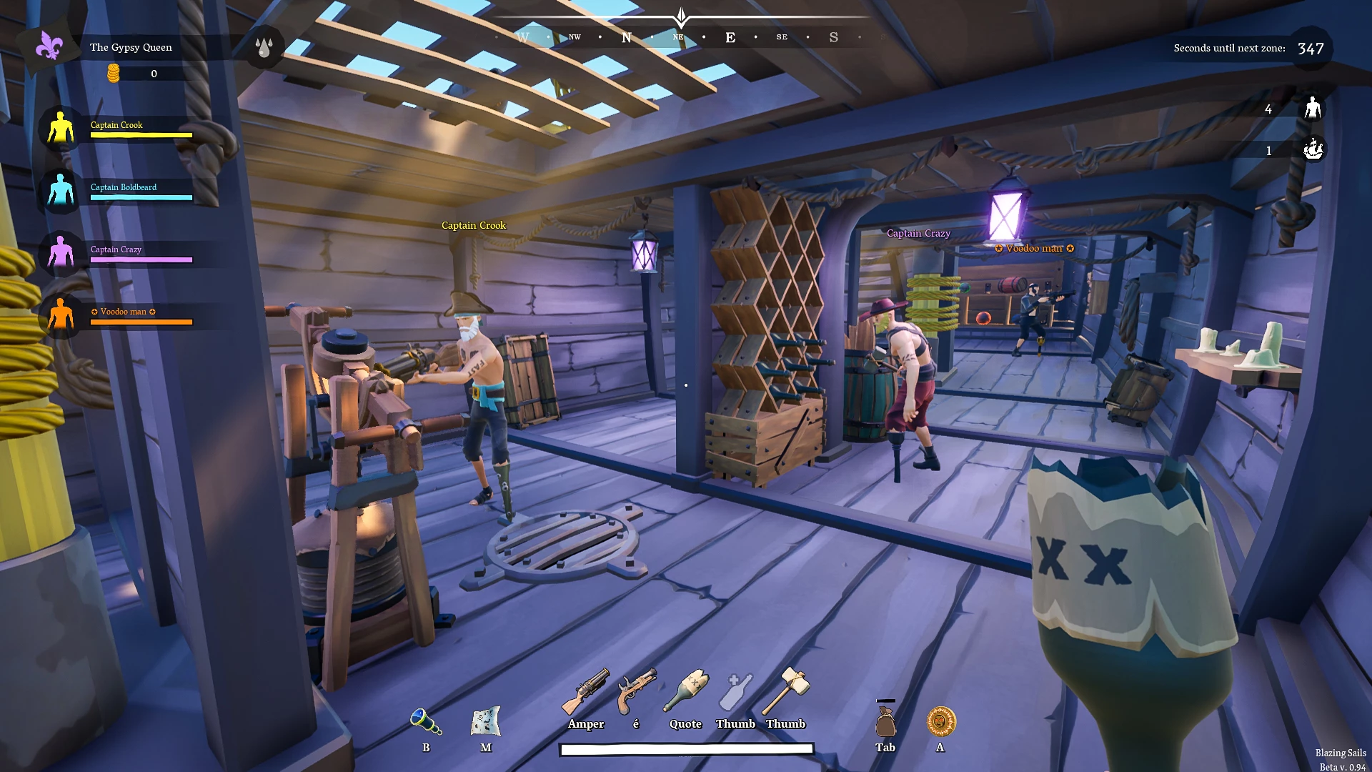 Test du jeu battle royale naval Blazing Sails