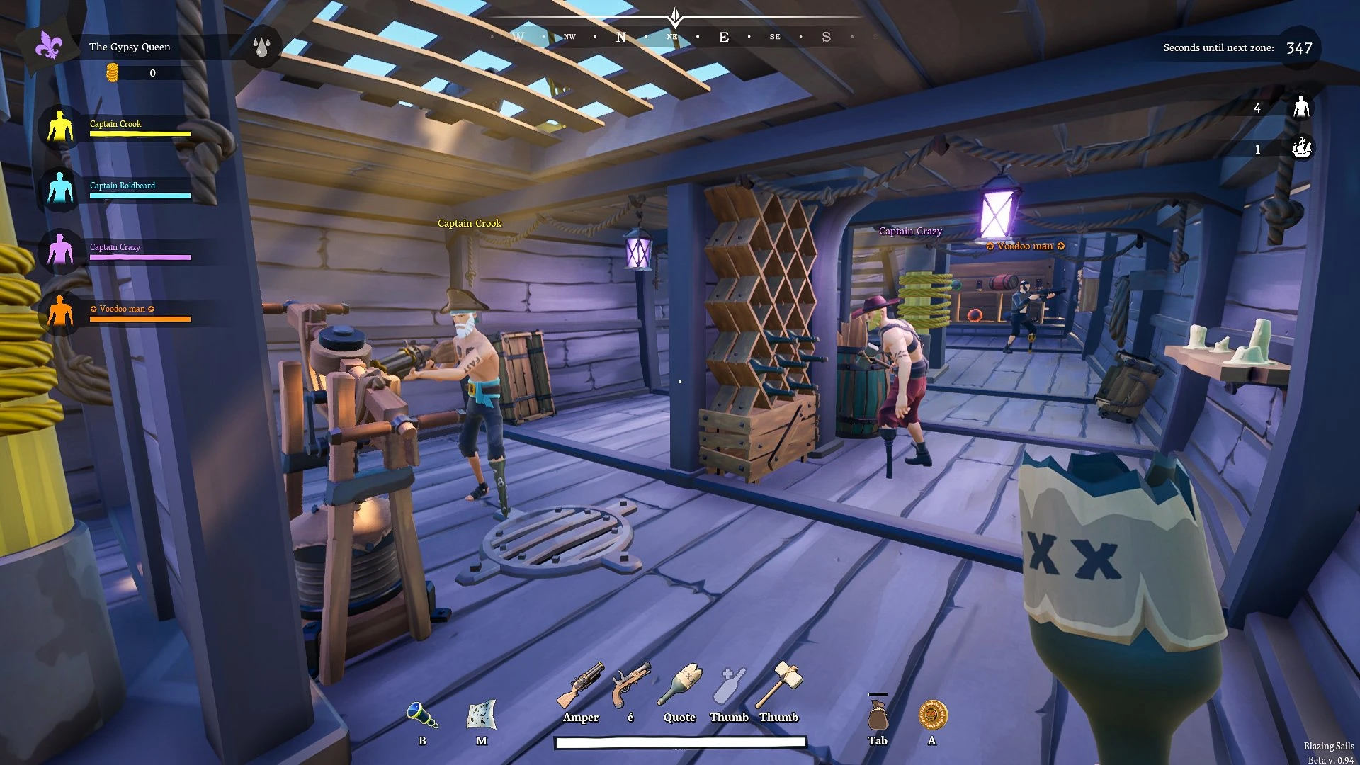 Blazing Sails IA Test du jeu battle royale naval Blazing Sails