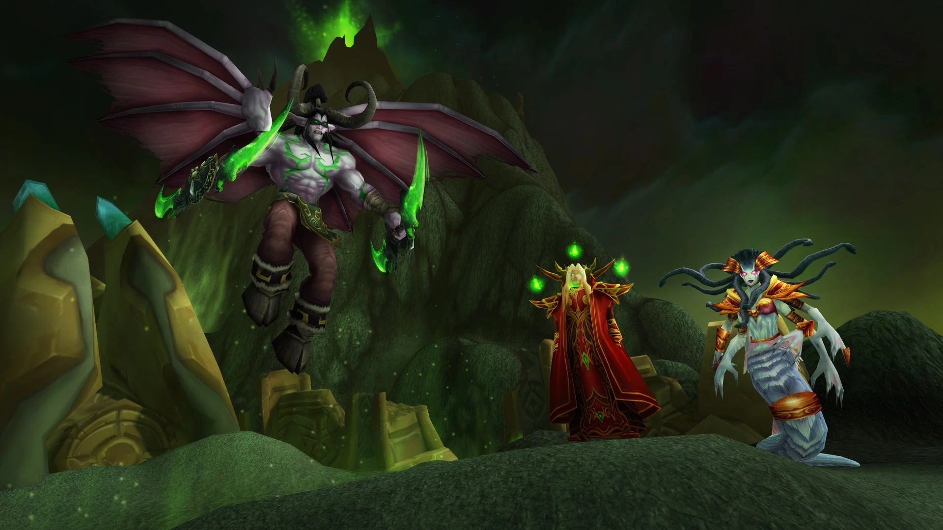 World Of Warcraft - INFINITY AREA Retour de la porte des ténèbres sur World Of Warcraft