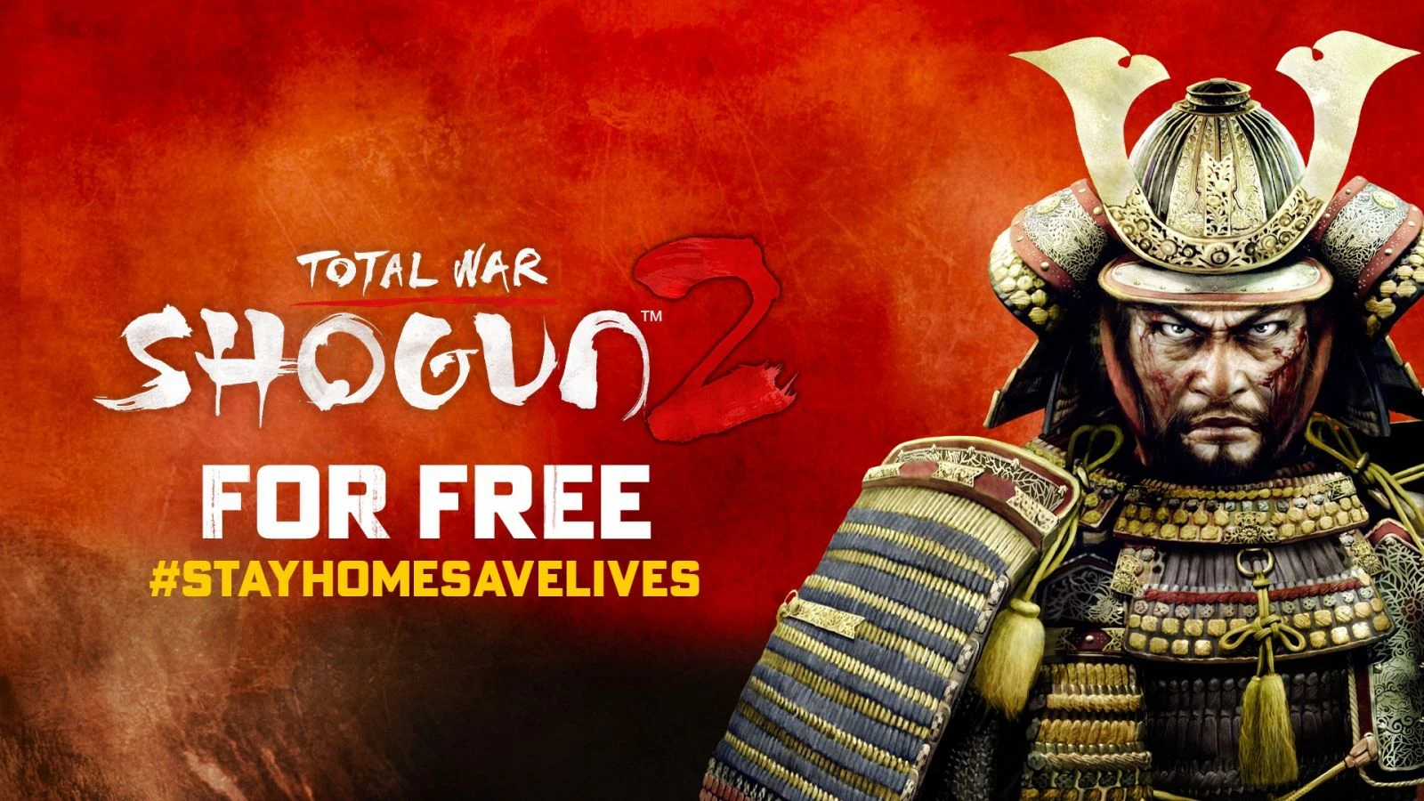 Total War Shogun 2 gratuit à vie sur Steam