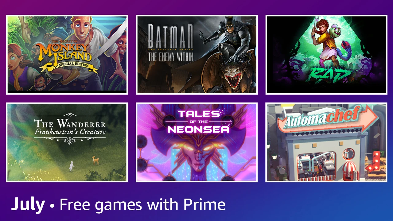Jeux LucasArts Des jeux LucasArts offerts cet été sur Prime Gaming