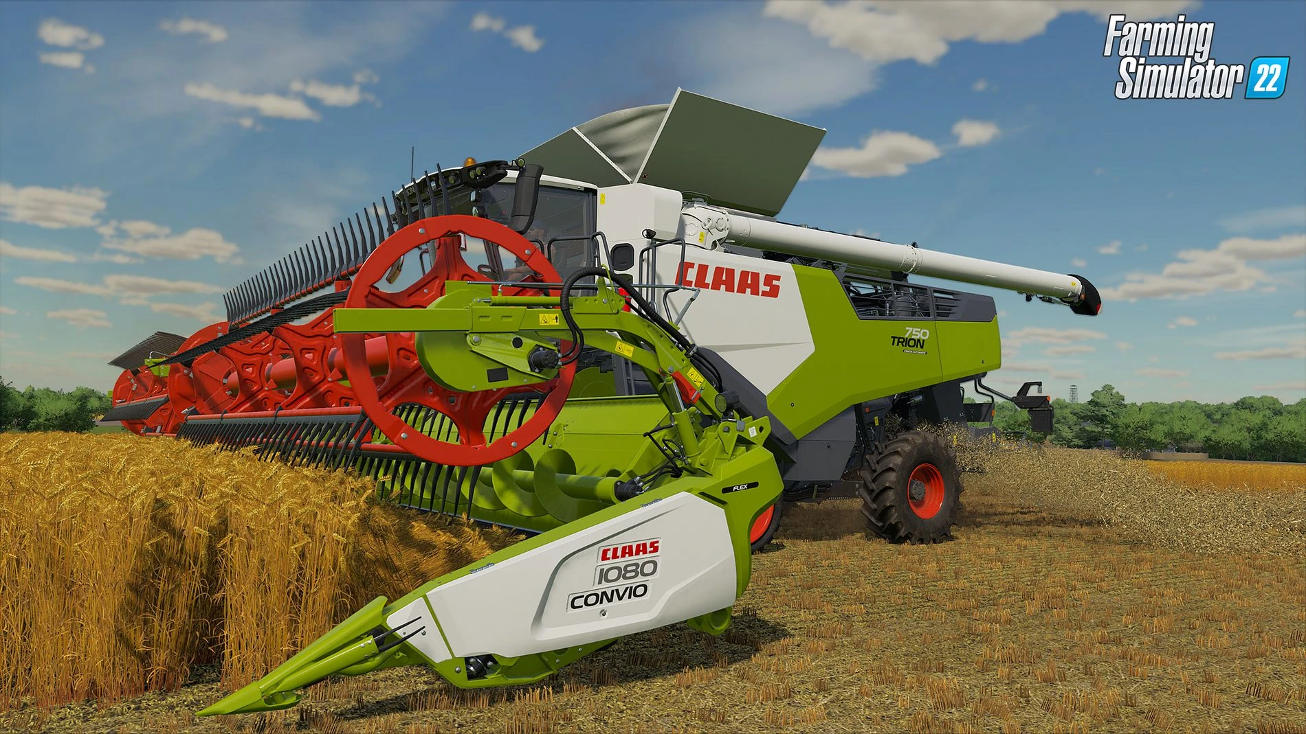 la CLAAS TRION annoncée dans Farming Simulator 22 la CLAAS TRION annoncée dans Farming Simulator 22