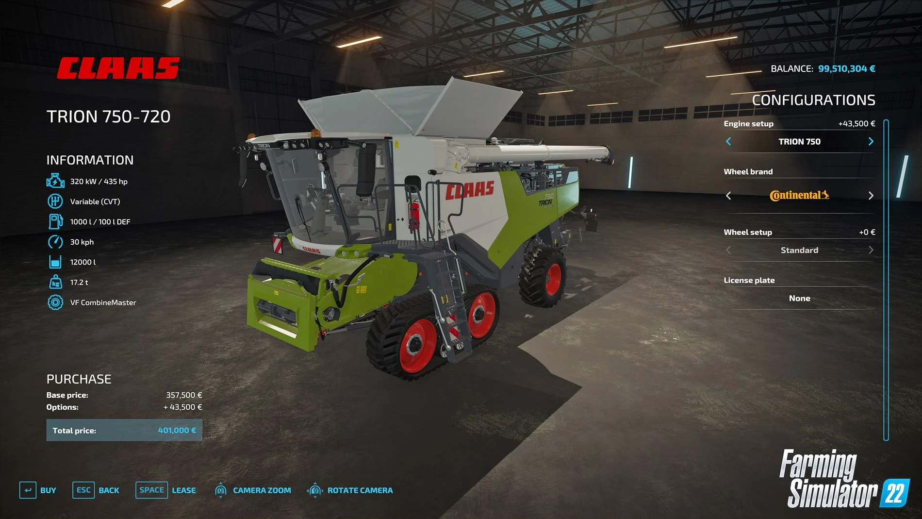 la CLAAS TRION annoncée dans Farming Simulator 22 la CLAAS TRION annoncée dans Farming Simulator 22